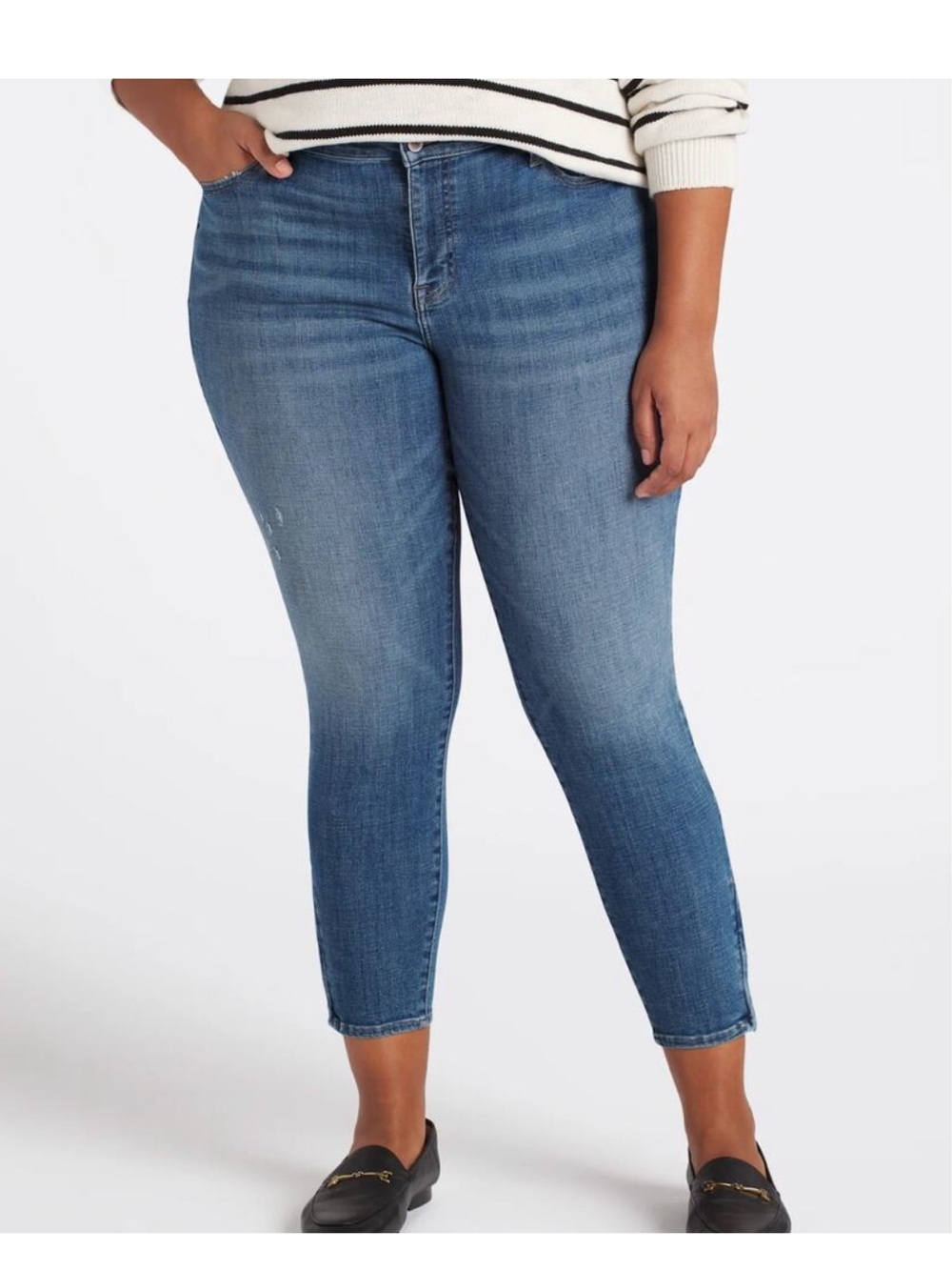 Cosmic Blue Love Arielle Skinny Jeans
